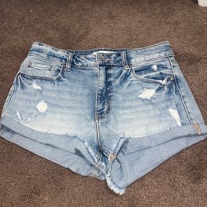 Women's jean shorts